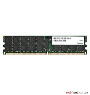 Apacer DDR2 400 Registered ECC DIMM 256Mb CL3