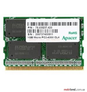 Apacer DDR2 533 MicroDIMM 1Gb
