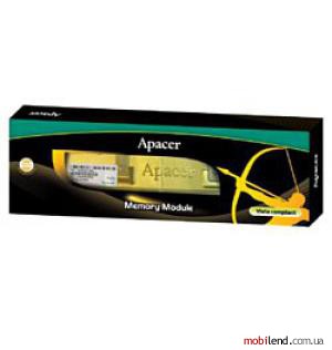 Apacer DDR3 1066 DIMM 512Mb with Heatspreader