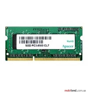 Apacer DDR3 1066 ECC SO-DIMM 4Gb