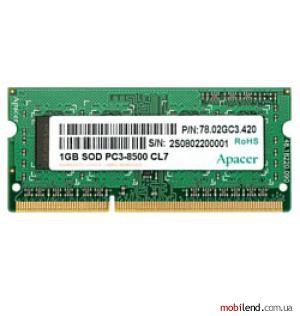 Apacer DDR3 1066 SO-DIMM 1Gb