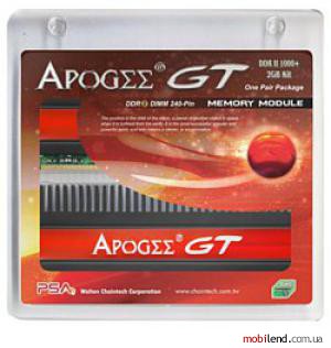 Chaintech GT DDRII 1100 2GB kit PC2 8800 CL-5