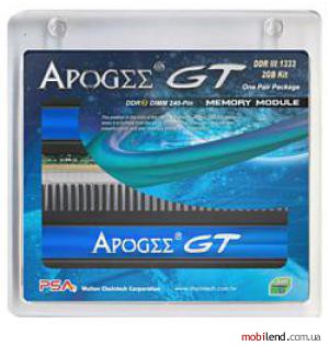 Chaintech GT DDRIII 1333 2GB kit PC3 10600 CL-8