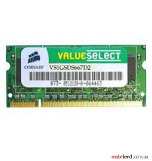 Corsair VS1GSDS667D2