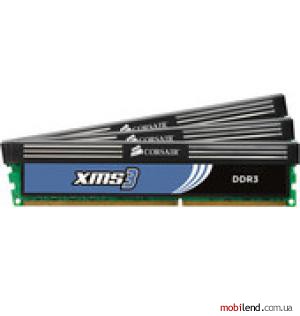 Corsair XMS3 3x2GB DDR3 PC3-12800 KIT (TR3X6G1600C8)