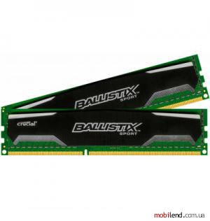 Crucial 16 GB (2x8GB) DDR3 1600 MHz (BLS2CP8G3D1609DS1S00CEU)