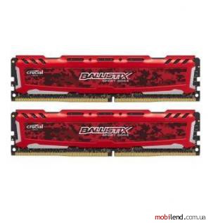 Crucial 16 GB (2x8GB) DDR4 2400 MHz (BLS2C8G4D240FSE)