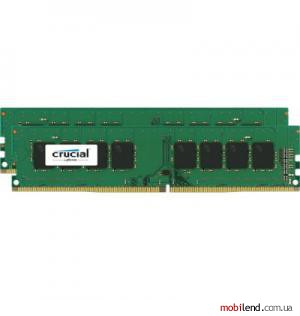 Crucial 16 GB (2x8GB) DDR4 2400 MHz (CT2K8G4DFS824A)