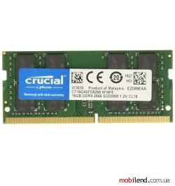 Crucial 16 GB DDR4 2666 MHz (CT16G4DFS8266)