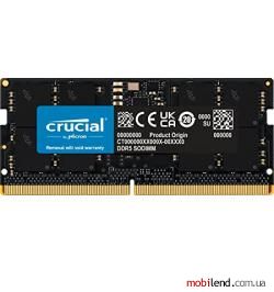 Crucial 16 GB SO-DIMM DDR5 4800 MHz (CT16G48C40S5)
