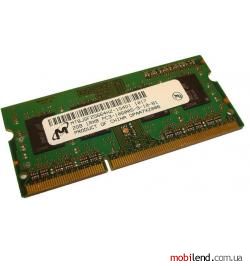 Crucial 2 GB SO-DIMM DDR3 1333 MHz (MT8JSF25664HZ-1G4D1)