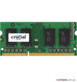 Crucial 2x4GB DDR3 SO-DIMM PC3-12800 (CT2KIT51264BF160BJ)