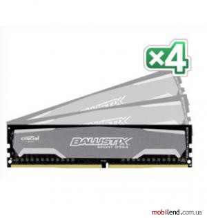 Crucial 32 GB (4x8GB) DDR4 2400 MHz (BLS4K8G4D240FSA)