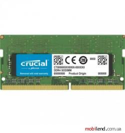 Crucial 32 GB SO-DIMM DDR4 2666 MHz (CT32G4SFD8266)