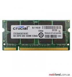 Crucial 4 GB SO-DIMM DDR2 667 MHz (CT51264AC667)