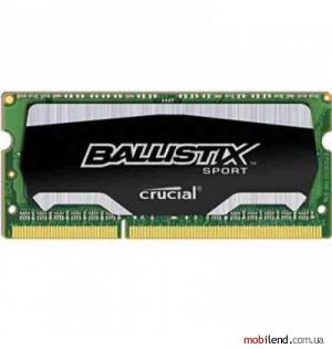 Crucial 4 GB SO-DIMM DDR3 1066 MHz (CT4G3S1067M)