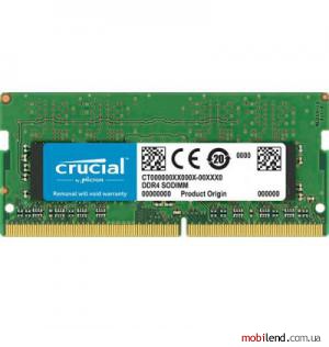 Crucial 4 GB SO-DIMM DDR4 2400 MHz (CT4G4SFS824A)