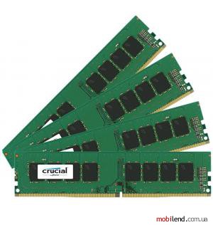 Crucial 64 GB (4x16GB) DDR4 2133 MHz (CT4K16G4DFD8213)