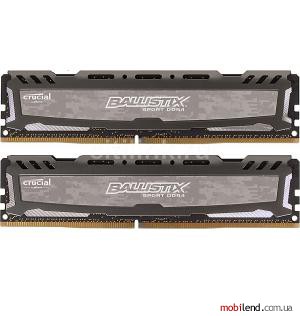 Crucial 8 GB (2x4GB) DDR4 2400 MHz (BLS2C4G4D240FSB)