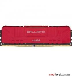 Crucial 8 GB DDR4 3200 MHz Ballsitix Red (BL8G32C16U4R)