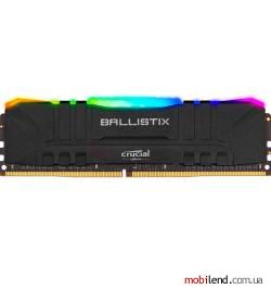 Crucial 8 GB DDR4 3600 MHz Ballistix RGB Black (BL8G36C16U4BL)