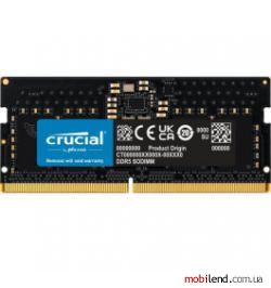 Crucial 8 GB SO-DIMM DDR5 4800 MHz (CT8G48C40S5)