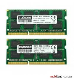 Cyborg 16 GB (2�8GB) SO-DIMM DDR3 1600 MHz (CD3F1600T10/16)