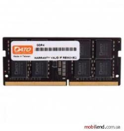DATO 16 GB SO-DIMM DDR4 2666 MHz (DT16G4DSDND26)