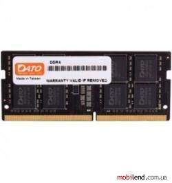DATO 8 GB SO-DIMM DDR4 2666 MHz (8GG5128D26SODIMM)