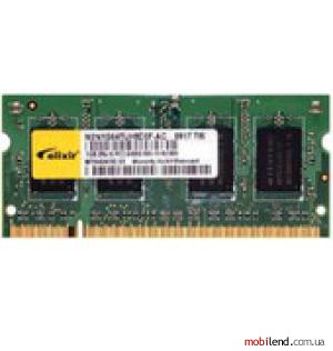 Elixir 1GB DDR2 SO-DIMM PC2-6400 (M2N1G64TUH8G5F-AC)