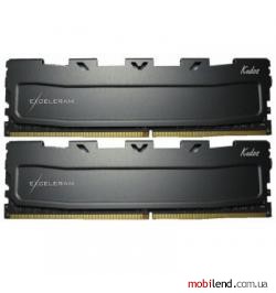 Exceleram 16 GB (2x8GB) DDR4 2666 MHz Black Kudos (EKBLACK4162618AD)