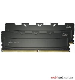 Exceleram 16 GB (2x8GB) DDR4 2666 MHz Kudos Black (EKBLACK4162616AD)