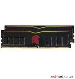 Exceleram 16 GB (2x8GB) DDR4 3000 MHz Red (E47065AD)