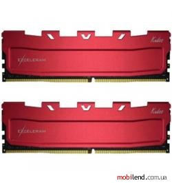 Exceleram 16 GB (2x8GB) DDR4 3200 MHz Kudos Red (EKRED4163217AD)
