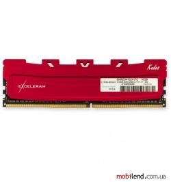 Exceleram 16 GB DDR4 2400 MHz Red Kudos (EKRED4162417C)