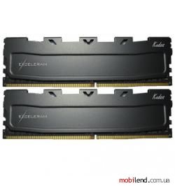 Exceleram 16 GB DDR4 2666 MHz Kudos Black (EKBLACK4162619A)