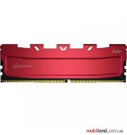 Exceleram 16 GB DDR4 3000 MHz Red Kudos (EKRED4163016C)
