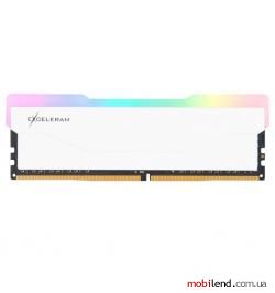 Exceleram 16 GB DDR4 3000 MHz RGB X2 Series White (ERX2W416306C)