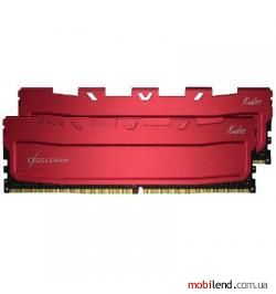 Exceleram 32 GB (2x16GB) DDR4 2400 MHz Red Kudos (EKRED4322417CD)