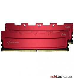 Exceleram 32 GB (2x16GB) DDR4 2666 MHz Red Kudos (EKRED4322619CD)