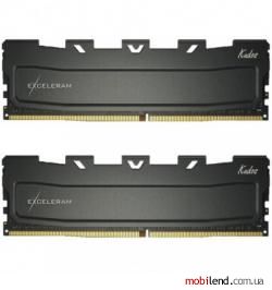 Exceleram 32 GB (2x16GB) DDR4 3000 MHz Kudos Black (EKBLACK4323018AD)