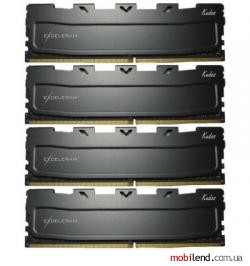 Exceleram 32 GB (4x8GB) DDR4 2400 MHz Black Kudos (EKBLACK4322415AQ)