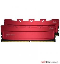 Exceleram 64 GB (2x32GB) DDR4 2400 MHz Red Kudos (EKRED4642415CD)