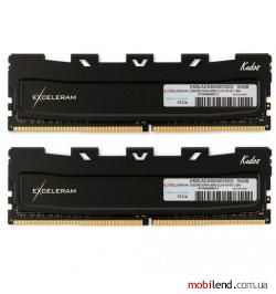 Exceleram 64 GB (2x32GB) DDR4 3000 MHz Black Kudos (EKBLACK4643016CD)