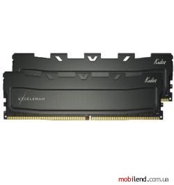 Exceleram 64 GB (2x32GB) DDR4 3200 MHz Kudos Black (EKBLACK4643222CD)