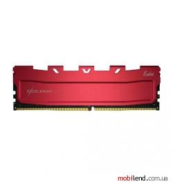 Exceleram 8 GB DDR4 2400 MHz Red Kudos (EKBLACK4082417A)