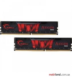 G.Skill 16 GB (2x8GB) DDR4 2400 MHz Aegis (F4-2400C17D-16GIS)