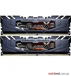 G.Skill 16 GB (2x8GB) DDR4 3200 MHz Flare X Black (F4-3200C14D-16GFX)