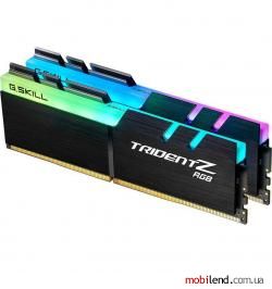 G.Skill 16 GB (2x8GB) DDR4 3600 MHz Trident Z RGB (F4-3600C16D-16GTZRC) G.Skill 16 GB (2x8GB) DDR4 3600 MHz Trident Z RGB (F4-3600C16D-16GTZRC)