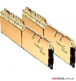 G.Skill 16 GB (2x8GB) DDR4 4600 MHz Trident Z Royal (F4-4600C18D-16GTRG)
